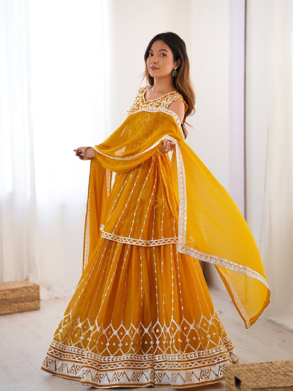 Tashvi Radiance Embroidered Festive Lehenga Outfit