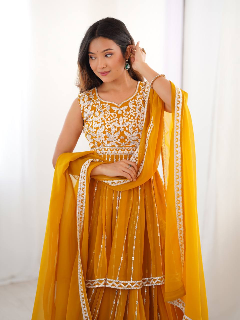 Tashvi Radiance Embroidered Festive Lehenga Outfit