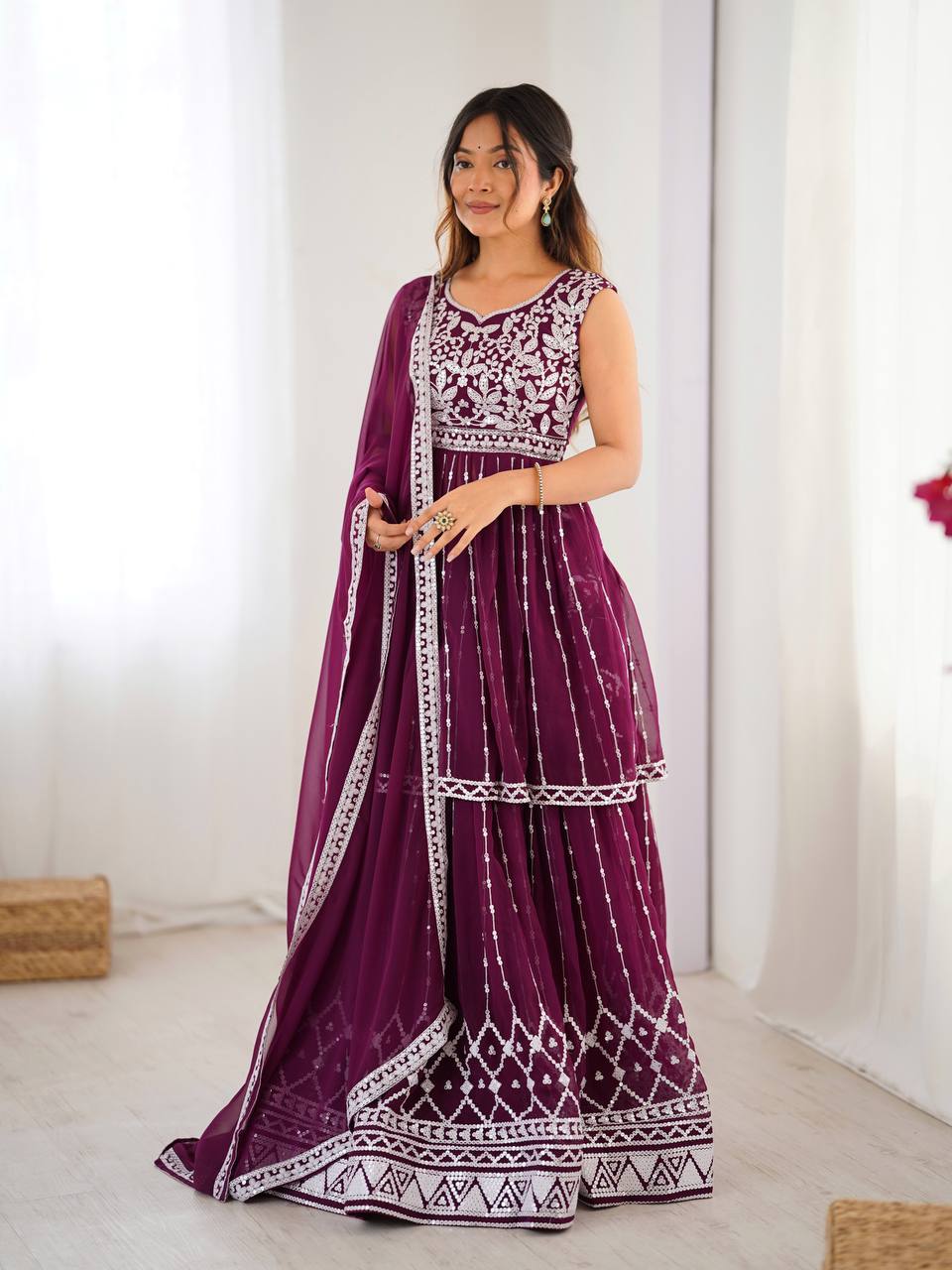 Tashvi Radiance Embroidered Festive Lehenga Outfit