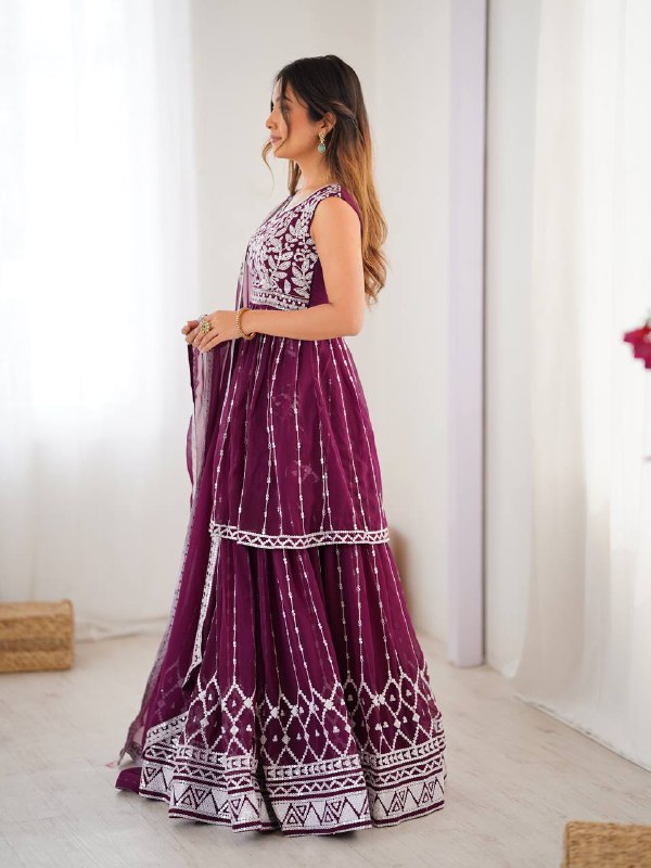Tashvi Radiance Embroidered Festive Lehenga Outfit