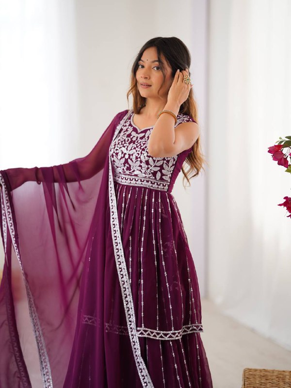 Tashvi Radiance Embroidered Festive Lehenga Outfit