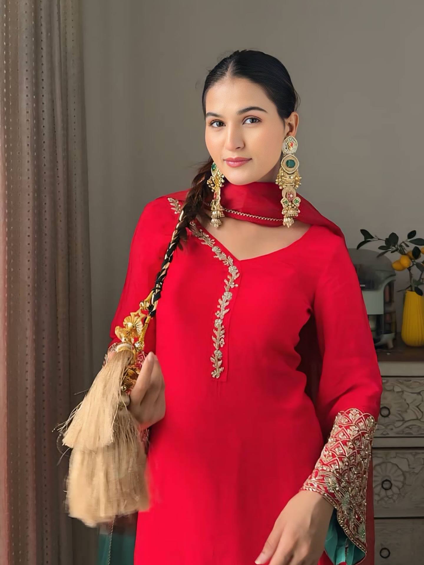 Ruby Designer Farsi Salwar Suit