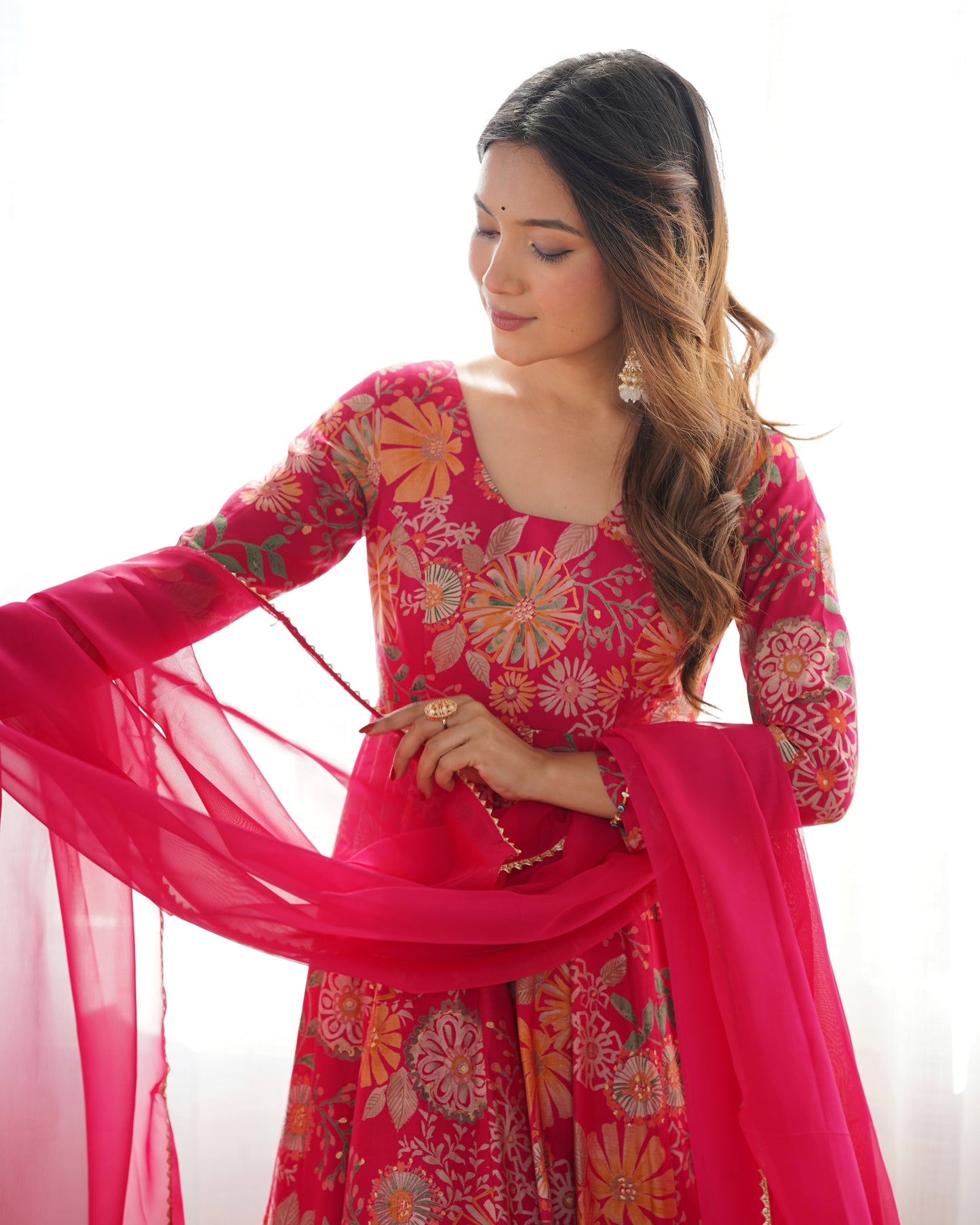 Heavenly Charm of Vibrant Traditions kurta palazzo set