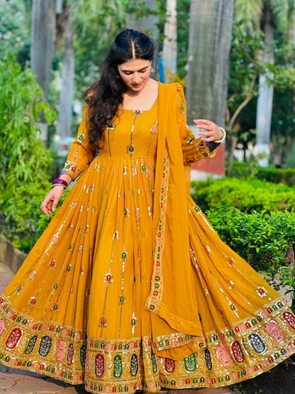 💕*Presenting New  Đěsigner Anarkali Suit In New Fancy Style*👌💕