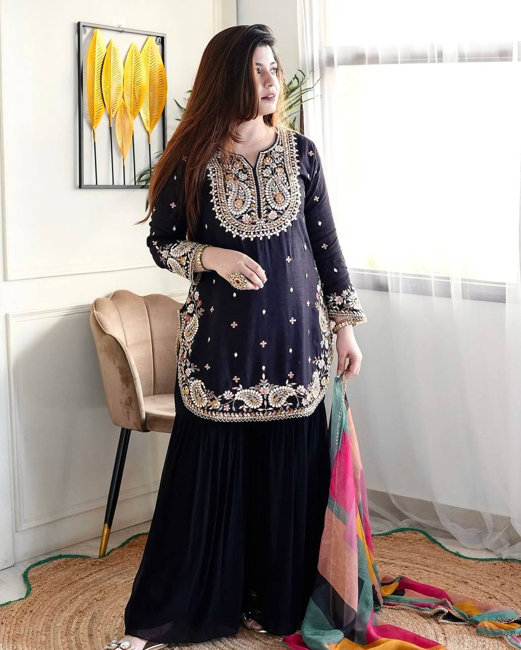 Stylish Party Wear Salwar Suits And Trendy Dhoti Salwar Suits