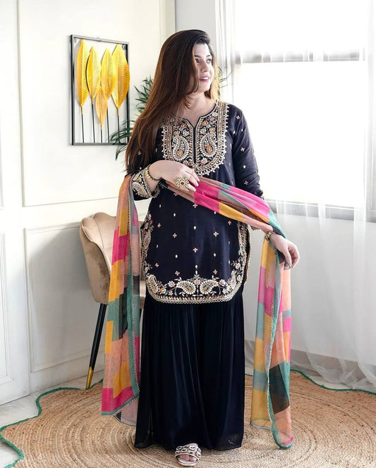 Stylish Party Wear Salwar Suits And Trendy Dhoti Salwar Suits