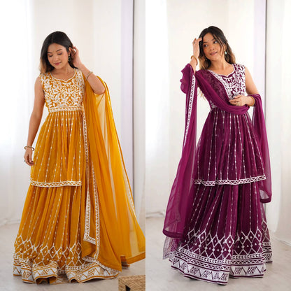 Tashvi Radiance Embroidered Festive Lehenga Outfit