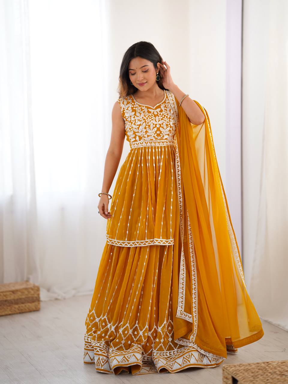 Tashvi Radiance Embroidered Festive Lehenga Outfit