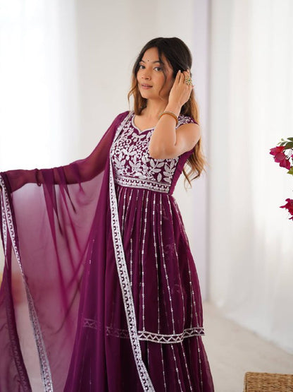 Tashvi Radiance Embroidered Festive Lehenga Outfit