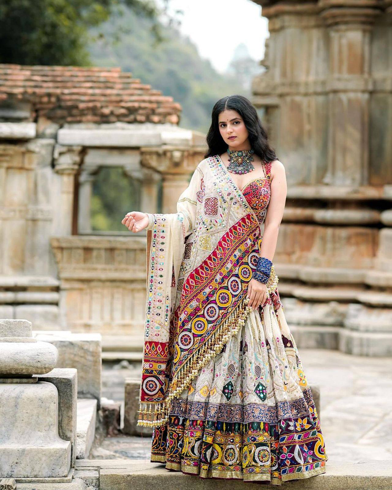 Navrang Leela Traditional Handcrafted Cotton Lehenga Choli
