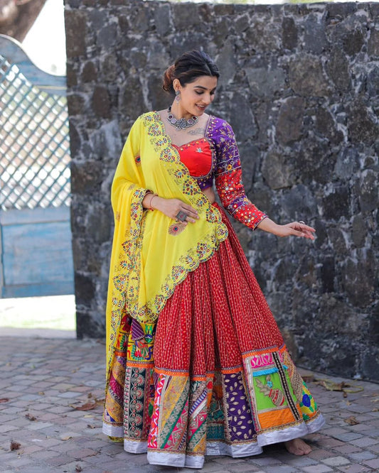 Prisha Navratri Night Classy Wearing Lehenga Choli