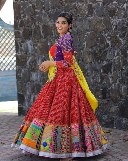 Prisha Navratri Night Classy Wearing Lehenga Choli