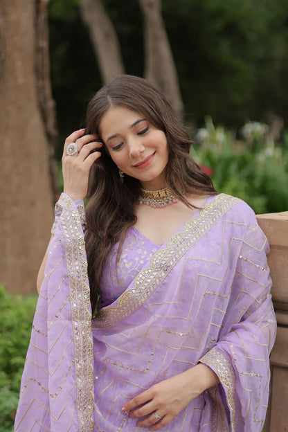 Attractive Lehenga Choli for Wedding with Resham Zari Work