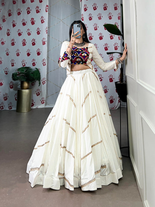 Graceful Glamorous  And Rooted In Culture —The Perfect Pick For Garba Night Lehenga Choli